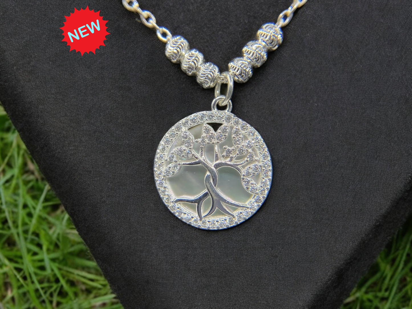 Chain with Tree Of Life Pendant