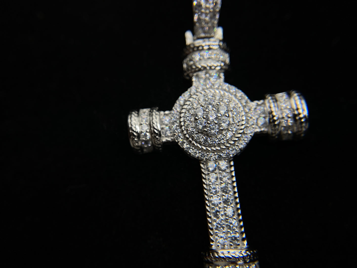 Iced Out Jesus Cross