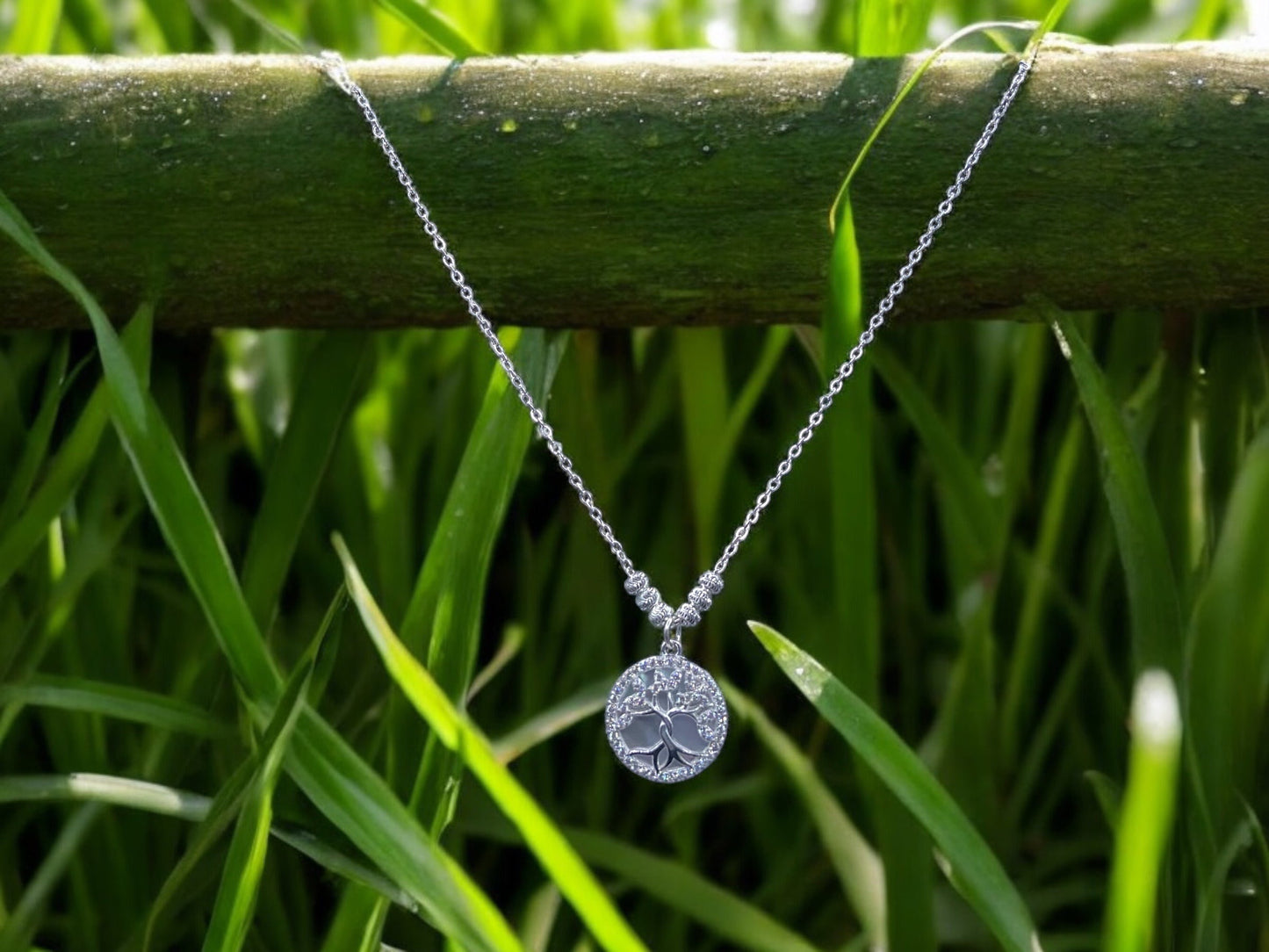 Chain with Tree Of Life Pendant