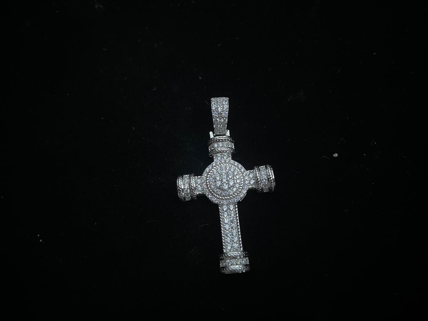 Iced Out Jesus Cross